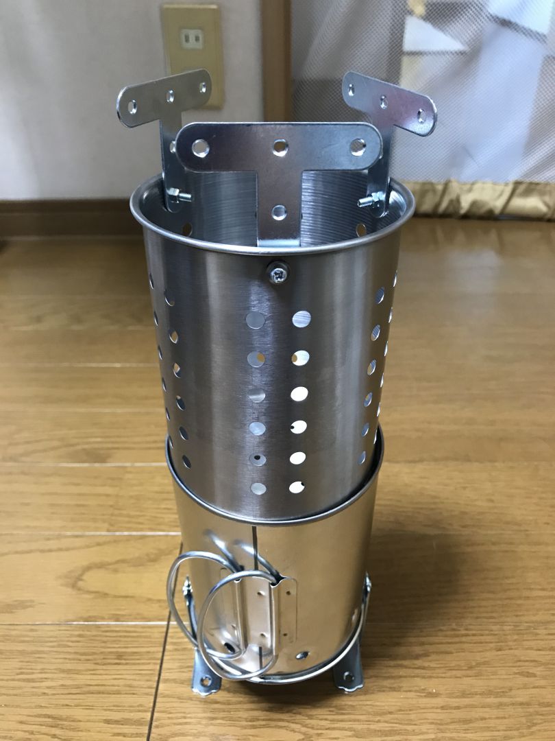 百均ダイソーで ウッドストーブを自作 キャンプのお供に 後編 気ままに更新するアウトドア キャンプ 音楽が中心のブログ 百均ダイソーで ウッドストーブを自作 キャンプのお供に 後編 気ままに更新するアウトドア キャンプ 音楽が中心のブログ